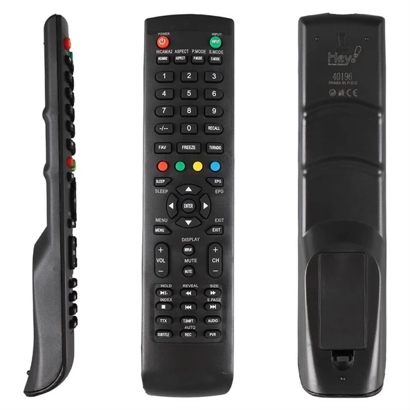 Hey  Vestel Altus Arçelik Beko Arctic Blomberg Lcd Led Tv Kumanda M04y096lx40 ürün görseli 1