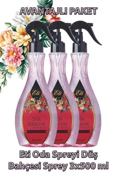 Eti Oda Spreyi Düş Bahçesi Sprey 500 ml 3 Adet ürün görseli 1