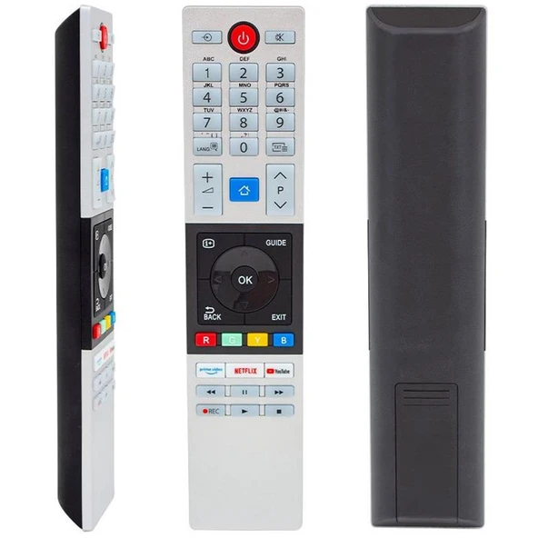 Hey Toshıba Ct-8543 Netflıx-Prıme Vıdeo-Youtube Tv Tuşlu Lcd Led Tv Kumanda ürün görseli 1