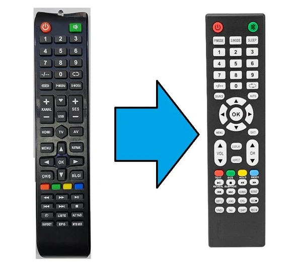 Reeder Smart Led Tv Kumanda-Resimde Sağdaki Gönderilir ürün görseli