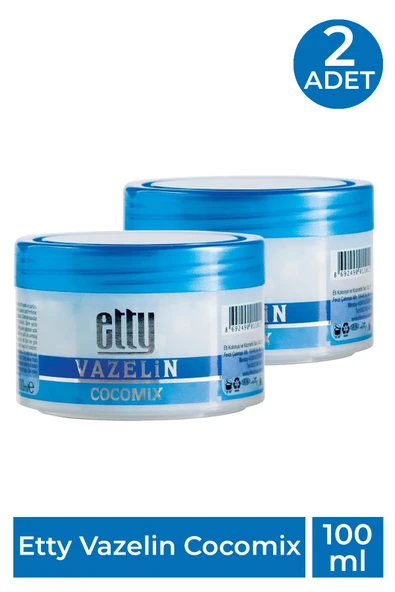 Etty Vazelin Cocomix 100 ml 2 Adet ürün görseli 1