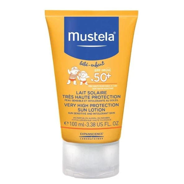 Mustela Very High Protection Güneş Losyonu 50 SPF 100 ml - Resim 2