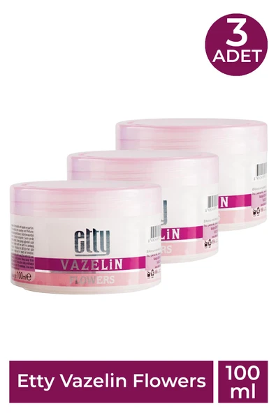 Etty Vazelin Flowers 100 ml 3 Adet ürün görseli 1