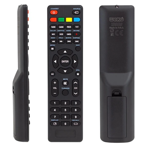 Ayt Yumatu 314B Profilo Rowell Uydulu Lcd-Led Tv Kumandası ürün görseli 1