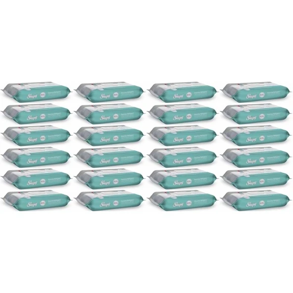 Sleepy Perine Bölgesi ve Vücut Temizleme Islak Mendil Havlu 50 Yaprak (Ebat 4XL) (24 Lü Set) ürün görseli 1
