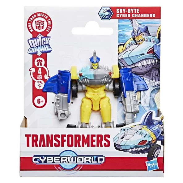 Transformers Cyberworld Dönüşen Araçlar G0746 G1050 Sky-Byte ürün görseli
