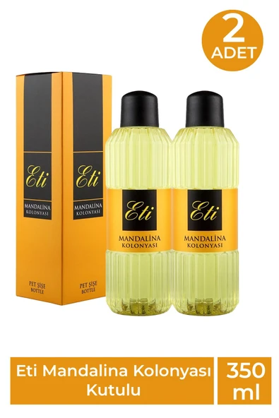 Eti Mandalina Kolonyası 350 ml 2 Adet ürün görseli 1