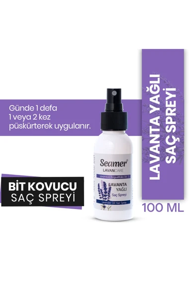 Seamer Lavanta Yağlı Saç Spreyi ürün görseli 1