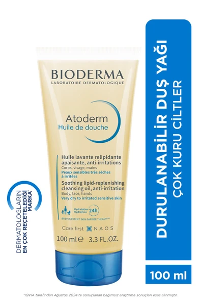 Bioderma Atoderm Ultra Nourrissant Anti-Irritations Duş Yağı 100 ml ürün görseli 1