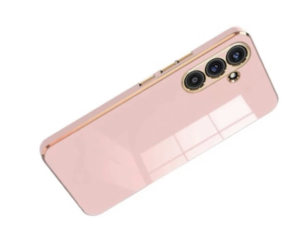 Samsung Galaxy A17 5G Volet Silikon - Pembe - Resim 3