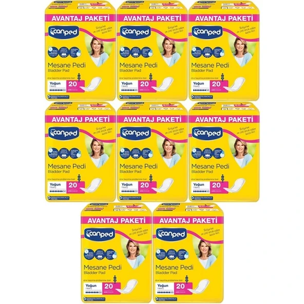 Canped Mesane Pedi Avantaj Pk Klasik L - Büyük - Large Boy Yoğun 160 Adet ürün görseli 1
