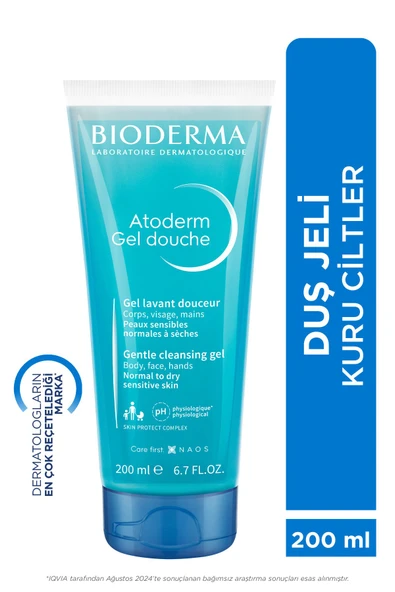 Bioderma Atoderm Shower Gel Douche Temizleyici Duş Jeli 100 ml ürün görseli 1
