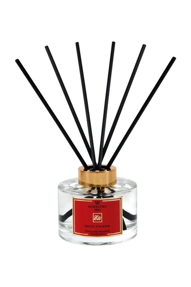 Marshel Pro Cocktail Çubuklu Koku Cam Şişe 165 ml - Resim 2