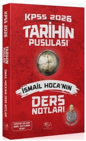 CBA KPSS 2026 TARİHİN PUSULASI İSMAİL HOCANIN DERS NOTLARI ürün görseli 1