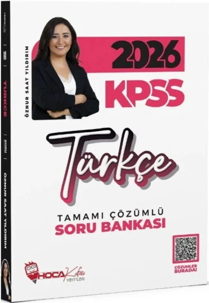 KPSS 2026 TÜRKÇE ÇÖZÜMLÜ SORU BANKASI HOCA KAFASI ürün görseli 1