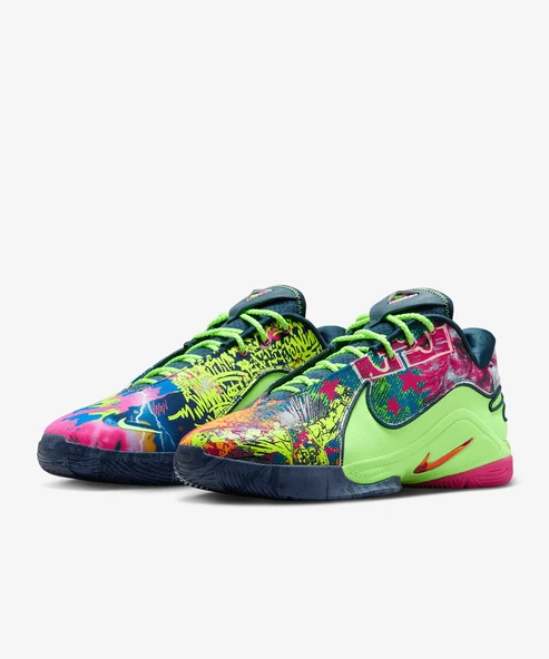 Nike Lebron XXII BW erkek basketbol ayakkabısı HV8451-400 - Resim 3