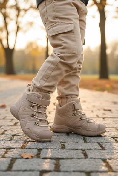 Pepino Taba İçi Kürklü Kaymaz Taban Soğuğa Dirençli Erkek Çocuk Bot 2090 F - Resim 3