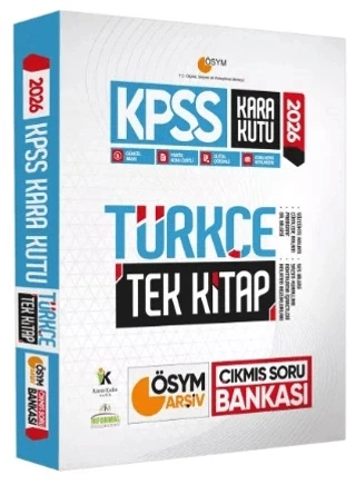 -İnformel 2026 Kpss Türkçe Tek Kitap Çıkmış Soru Bankası Karakutu ürün görseli 1