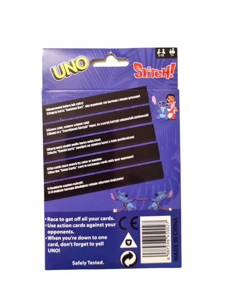 Lilo & Stitch Uno Oyun Kartı - Resim 2