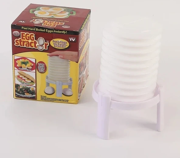 Haşlanmış yumurta çıkarıcı kabuk soyucu makine - Resim 2