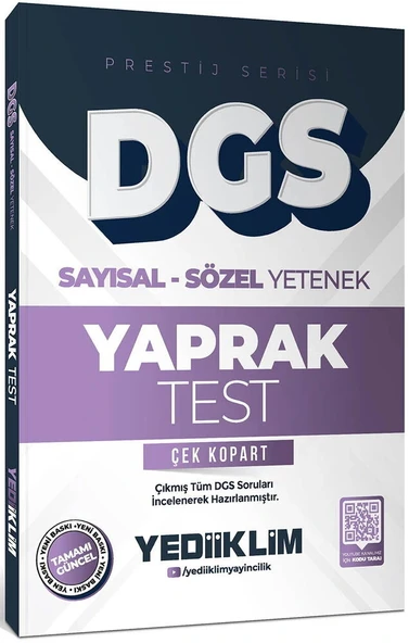 2026 Kpss Dgs Prestij Sayısal Sözel Yapraktest ürün görseli 1