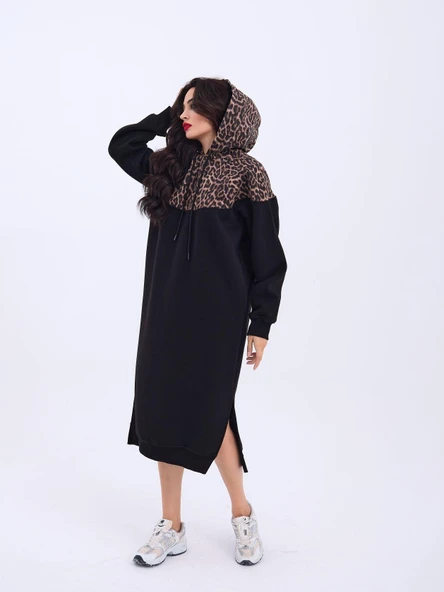 7217 FAME UZUN SWEAT - Resim 3