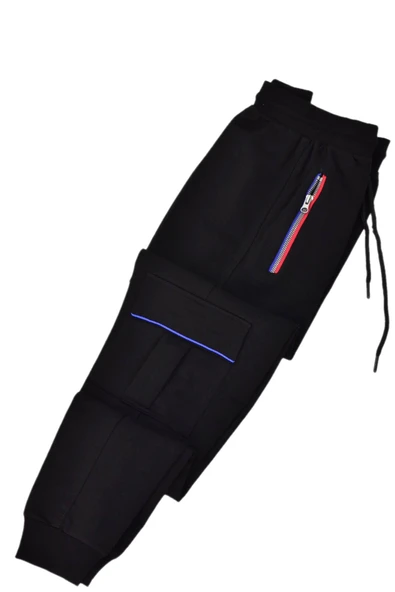 Kadın Kargo Cepli Manşetli Tek Eşofman Altı BGL-ST04769 ürün görseli