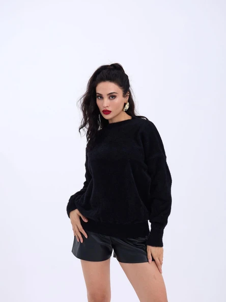 42331 FAME TRİKO SIFIR YAKA SALAŞ KAZAK ürün görseli