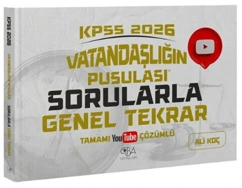 CBA KPSS 2026 VATANDAŞLIĞIN PUSULASI SORULARLA GENEL TEKRAR ürün görseli 1
