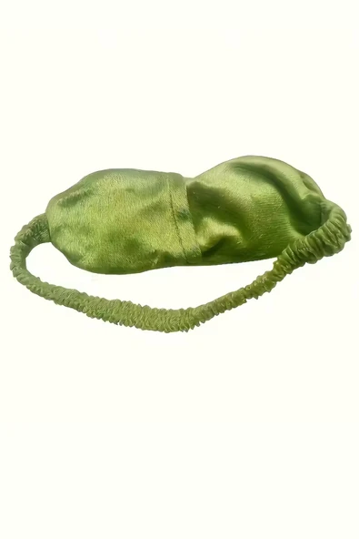 Süper Yumuşak Kurbağa Uyku Maskesi | Rahat Seyahat ve Şekerleme Göz Bandı (1 Adet) - Resim 3