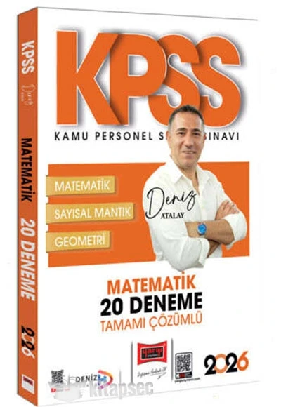 Yargı 2026 Kpss Matematik 20 Deneme ürün görseli 1