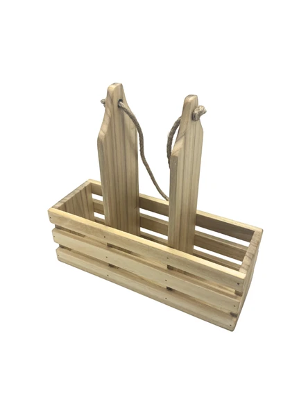 Ahşap Doğal 3Lü Set Yağdanlık ve Sosluk Takımı(SET)(IHLAMUR - KAVAK) Ahşap Rengi 2 SET - Resim 6