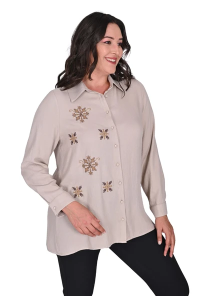 2417 FLAŞ YÜN VİKON GÖMLEK ürün görseli