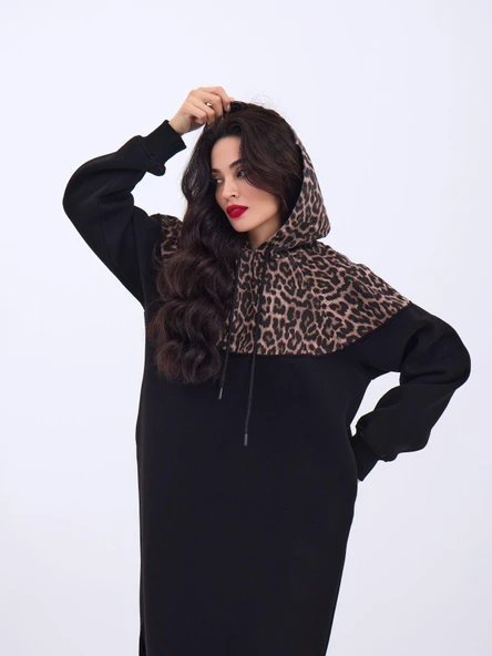 7217 FAME UZUN SWEAT - Resim 5