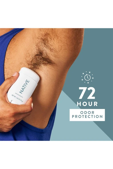 Native Cashmere & Rain Alüminyumsuz Stick Deodorant 75GR - Resim 5