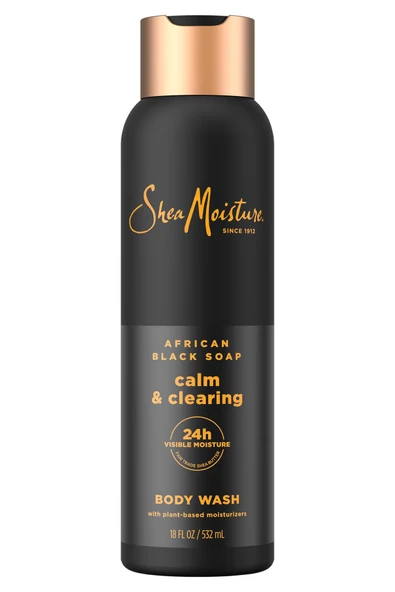 Shea Moisture African Black Soap Calm & Clearing Duş Jeli 532ML ürün görseli 1