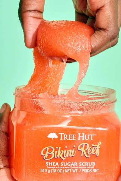 Tree Hut Bikini Reef Shea Sugar Scrub Vücut Peelingi 510GR - Resim 5