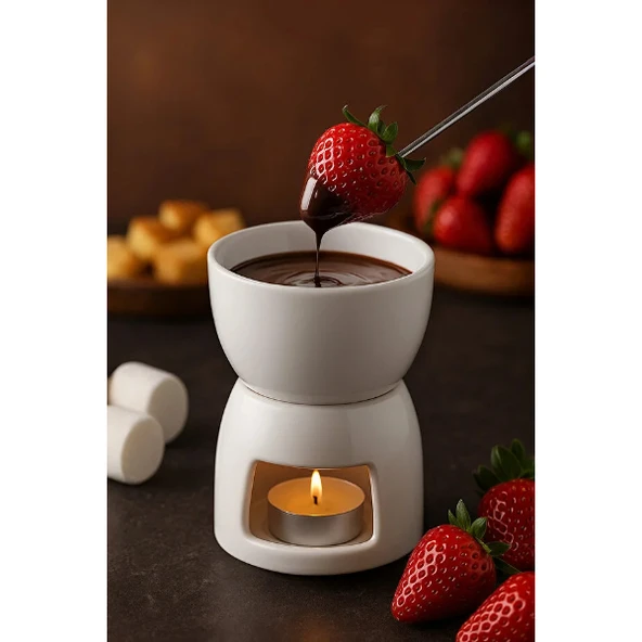 Porselen Fondü Seti ürün görseli 1