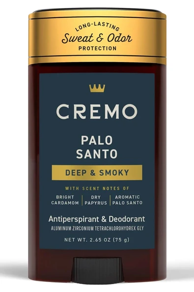 Cremo Palo Santo Antiperspirant Stick Deodorant 75GR ürün görseli 1