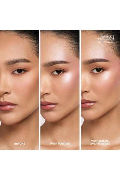 Patrick Ta Major Glow Creme & Powder Transparan Aydınlatıcı İkilisi Baby 2x5GR - Resim 4