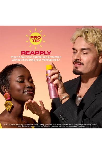 One Size On Til Dawn SPF 28 Matlaştırıcı Makyaj Sabitleyici Sprey 30GR - Resim 7