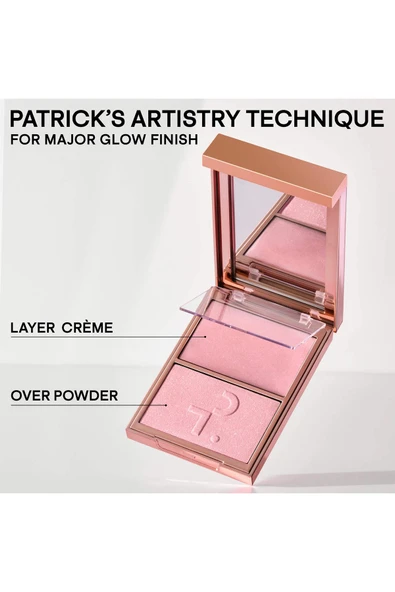 Patrick Ta Major Glow Creme & Powder Transparan Aydınlatıcı İkilisi Honey 2x5GR - Resim 6