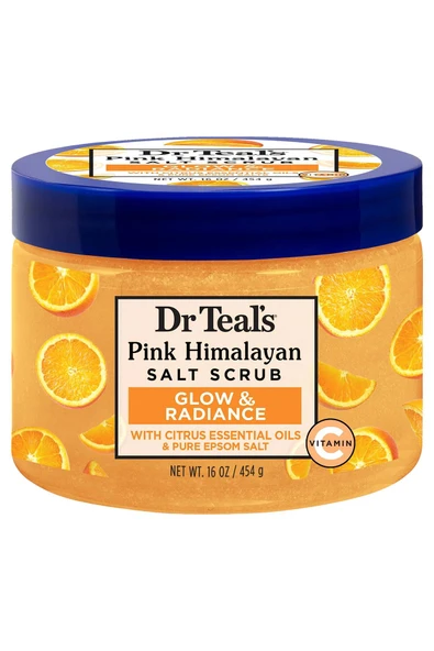 Dr.Teals Glow & Radiance Tuzu Peelingi 454GR ürün görseli