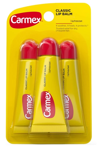 Carmex Orijinal Tüp Dudak Balsamı 3x10GR ürün görseli 1