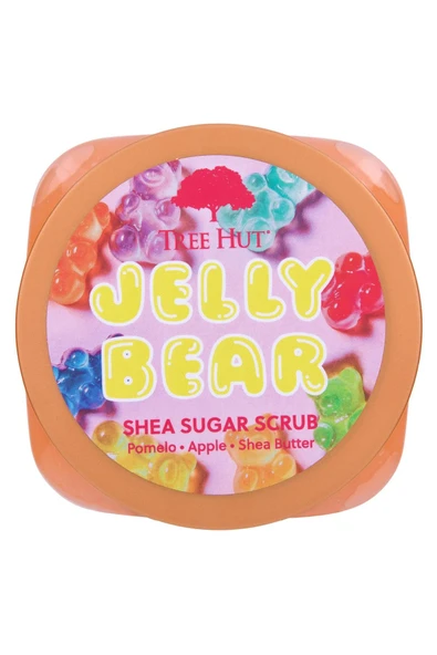 Tree Hut Jelly Bear Shea Sugar Scrub Vücut Peelingi 510GR - Resim 4