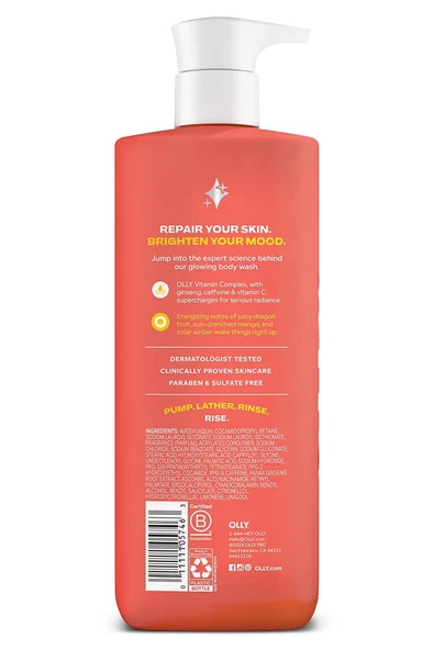 Olly Bright Mood + Skin Duş Jeli 502ML - Resim 2