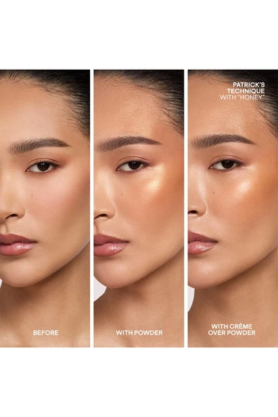 Patrick Ta Major Glow Creme & Powder Transparan Aydınlatıcı İkilisi Honey 2x5GR - Resim 4