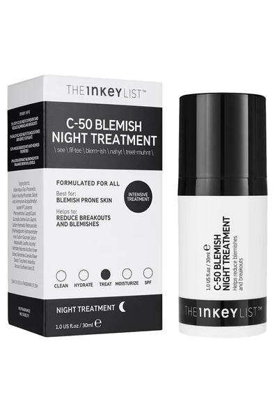 The Inkey List C-50 Leke Karşıtı Gece Bakım Jeli 30ML - Resim 2