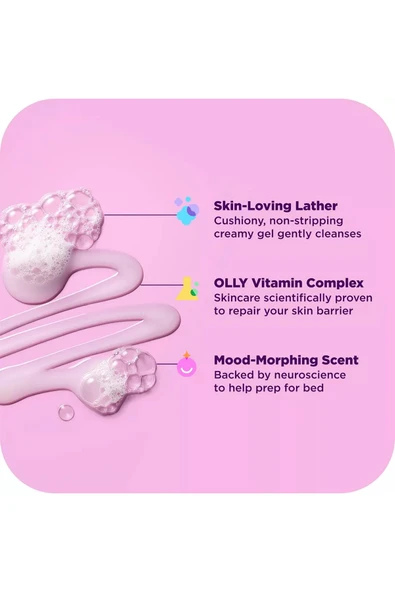 Olly Renew Mood + Skin Duş Jeli 502ML - Resim 4