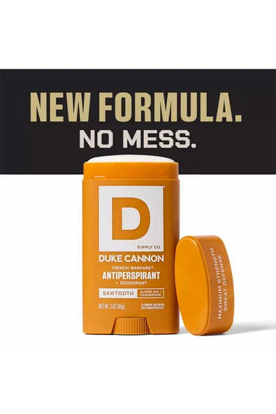 Duke Cannon Sawtooth Antiperspirant Stick Deodorant 85GR - Resim 4